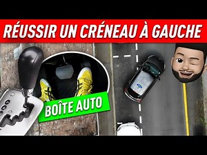 RÉUSSIR UN CRÉNEAU À GAUCHE : BOÎTE AUTOMATIQUE - PERMIS 2021 🚗💨