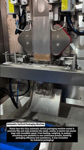 Automatic Vertical Packaging Machine | High-Speed Bag Filling & Sealing System