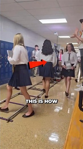 This Is How Busy Hallway Scenes Are Filmed 😮