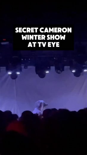 Geese's Cameron Winter, billed as "Chet Chomsky," was the secret headliner at Monday night's benefit for Olive Grove Initiative at TV Eye, which also had his Geese bandmate Emily Green performing, as well as @, fantasy of a broken heart, and Leo Paterniti. 📹 colleedee on TikTok | BrooklynVegan