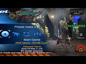 How to use Codebreakar 10.1 on AetherSX2 | 2048 Games Cheat Codes | God of War 2 | Poco F5