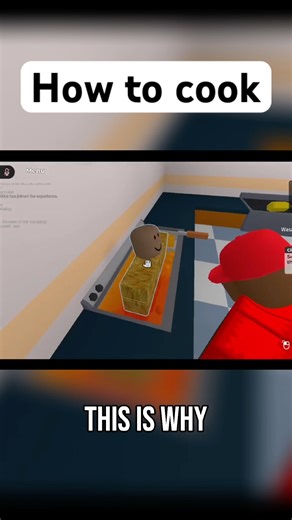 How to cook in Roblox…. #roblox #cookinggame #shorts #youtubeshorts #friendgroup #truedialogue