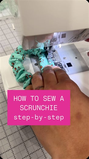 Vanessa Vargas Wilson | Who doesn’t love a cute scrunchie? 🎀 In this reel, I’ll show you how to make your own step by step using just cotton fabric and elastic—so... | Instagram