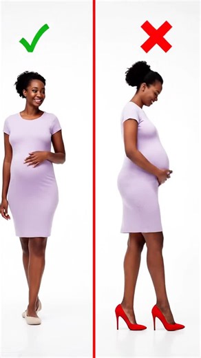 Best Shoes for Pregnancy 🤰👟✔️ vs High Heels ❌ | During pregnancy, choosing the right footwear is very important — on the left ✔️ flat, comfortable shoes provide better balance and support, while on the right ❌ high heels can cause discomfort and increase the risk of slipping or falling. Stay safe, stay comfortable for you and your baby. #PregnancyTips #MomToBe #HealthyPregnancy #SafeFootwear #PregnantLife