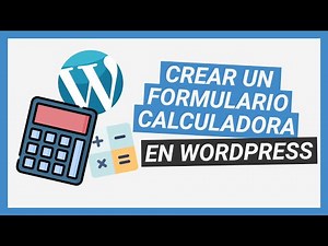 Cómo crear una Calculadora de precios en WordPress - Tutorial plugin Calculated Fields Form