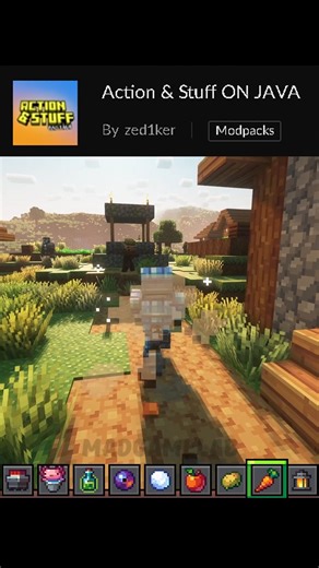 James Romario on Instagram: "Action and Stuff on Java…💀🔥 #minecraft #actionandstuff #minecraftjava #minecraftmods #minecraftshorts"