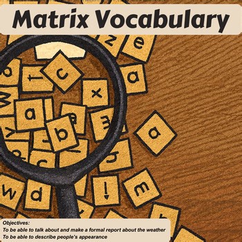 ESL Weather & Describing People: Seasons, Appearance Vocabulary & Speaking Prac.