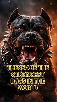 Ranking Dogs by Their Jaw-Breaking Power 🐕💥 #shorts #dogs #strongest