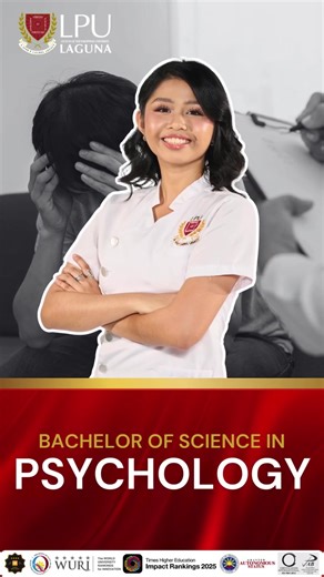 WHAT DRIVES THE HUMAN MIND? 🧠 Curious about why people think, feel, and behave the way they do? The BS Psychology program opens the door to understanding human behavior, mental processes, and the science behind how we interact with the world. Discover insights that can help shape healthier individuals and stronger communities. Apply now and begin your journey in psychology: https://tinyurl.com/3uv9e8v8 #LearnDifferentLiveDifferent #LPULaguna #lpupirates🏴‍☠️ #lpu #lyceum