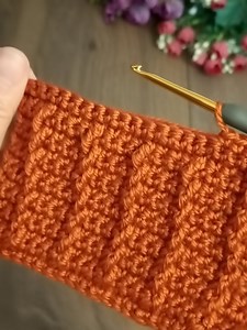 6.6K views · 30 reactions | The easiest crochet knitting pattern ending in a single row!!! **!!! Magnificent crochet #crochet #knit #diy | defne9262 | Facebook