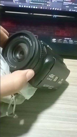 UNBOX - Komery 4k ultra HD camcorder with Wifi from Aliexpress | Compact and professional - Part 2
