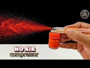 How to Make a Powerful Paint Sprayer Without Air Compressor