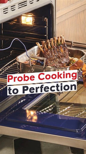 Designer Appliances | NJ & NY’s Appliance Experts on Instagram: "Does your oven have a built-in thermometer port? Wolf ovens do—helping you cook with precision. The probe tracks your food’s internal temperature as it cooks, so there’s no door-opening, no heat loss, and no guessing. Perfect roasts, poultry, and fish—every time. ⭐ Featured: @subzeroandwolf @subzerowolfcoveshowroomnj 📞 Ready to find the appliances of your dreams? Visit us in-store, online, or call us at 888-714-4938. Our dedicated