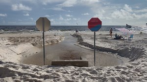 The Front Beach Road Offshore Outfall project sparks controversy