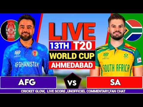 🔴South Africa vs Afghanistan, T20 World Cup2026 | SA vs AFG | live Score, Commentary& Analysis