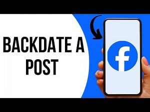 How to Backdate a Facebook Post ?
