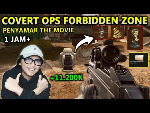 1 JAM BELAJAR MENJADI COPET PRO MAX DI ARENA BREAKOUT! SOLO VS SQUAD PENYAMAR COVERT OPS FORBIDDEN