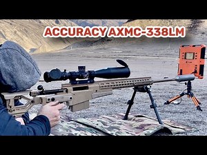 Accuracy International AXMC. 338 LM. Обзор и отстрел на 100,500,800м