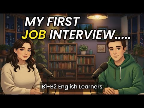 How to Talk About Your First Job Interview in English – Real Conversation Practice