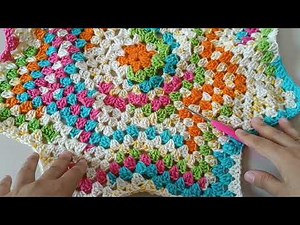 how to crochet 8 point star blanket/crochet star blanket for beginners
