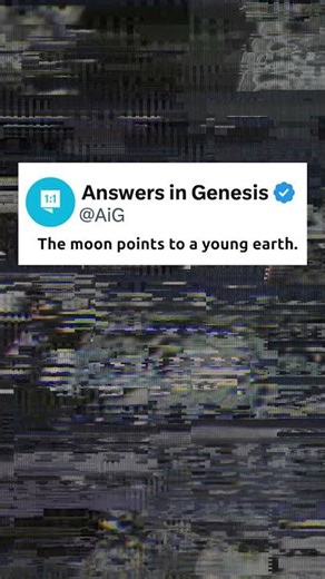 The Moon Proclaims That the Universe Is Young