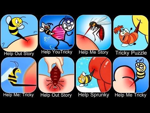 Help Me Tricky Puzzle,Help Me Tricky Story,Help Stickman Tricky puzzle VS Tricky Story,Help Me Brain