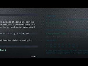 How to Find the Index of the Closest Point in a List Using Python