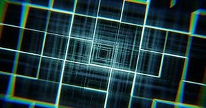 Virtual Futuristic Abstract Cyberspace Animation. Digital Cyberspace Stock Video - Video of animation, cyberspace: 305641743