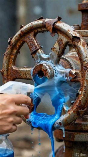 Ultra Realistic Rust Removal in 8 Seconds 😱 | Satisfying Toolbox Latch Cleaning 4K