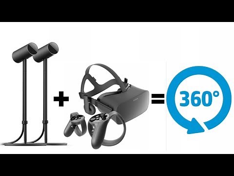 Oculus Rift 360 Tracking With 2 Cameras + New Set Up