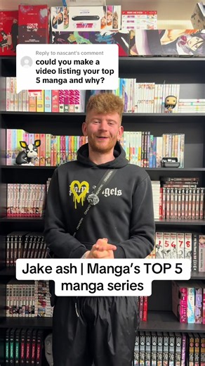 Jake Ash's Top 5 Personal Favourite Manga Series Ranked