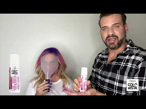 How to Get Unicorn Hair featuring L'Oréal Paris Colorista Spray