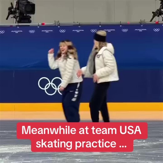 Divertidos momentos de los olímpicos en el patinaje