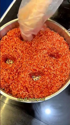 How to Make Delicious Gac Sticky Rice