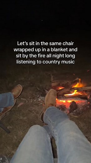 Camping Couples: Cozy Bonfire Night Vibes with Country Music