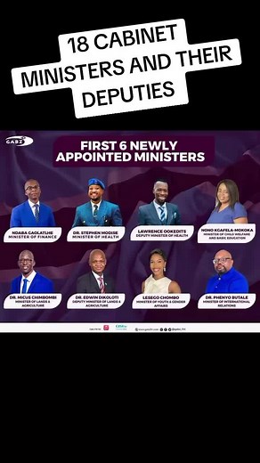 Botswana's Cabinet Ministers and Their Deputies Explained