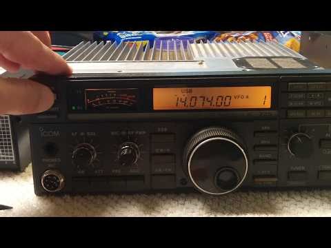 Replacing the meter and front panel LCD backlights on an iCom IC-725 ham radio