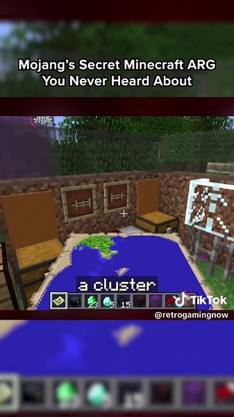 Mojang Secrets Revealed in Minecraft Gameplay