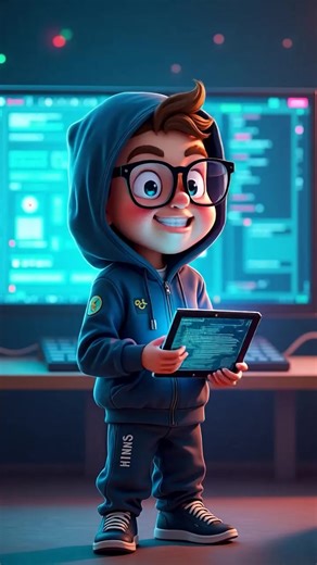 👶💻 Et si on apprenait à coder une appli en juste 5 minutes ? 😲 Même les débutants peuvent le faire, c’est pas une blague ! 🔥 Regarde bien jusqu’à la fin… le petit génie passe à l’action 👀⌨️ #غليتش_غاي #ضحك_مبرمجين #برمجة #مبرمجين #techfail #كود_ينهار #تقني #غليتش #techhumor #codingmemes #تكنولوجيا #مبرمج #funnytech #coding #devlife #funnyarabic #فيديو_مضحك #GlitchGuy #شاشات_هتجنن #رامبو_الي_خرب_الماوس