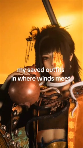 PLS GAME ADD MORE SLOTS TO SAVE THE OUTFITS ON 🙏🙏🙏🙏🙏😭#wherewindsmeet #wwm #wwmcies5 #fashion #color