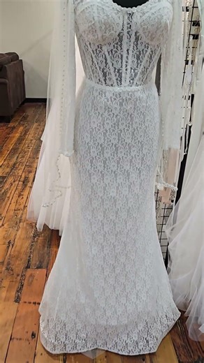 Stunning New Lace Wedding Dress ✨ See This Gorgeous Bridal Gown