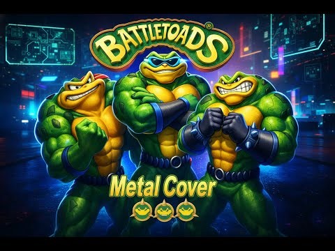 Battletoads (NES) "Title Theme"– Metal Cover | Retro Game Music Reimagined