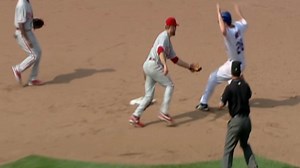 Bruntlett's triple play