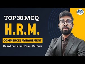 Top MCQs on Human Resource Management | UGC NET | Asst Prof | Commerce | Management | Latest Pattern