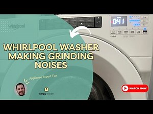 Whirlpool Washer Grinding Noise? 5 Easy DIY Fixes!