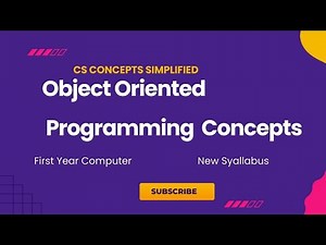 Object Oriented Programming in Python | First Year Computer Chapter 2 | Objects and classes