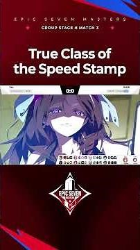 速度神裝的品格 #第七史詩
