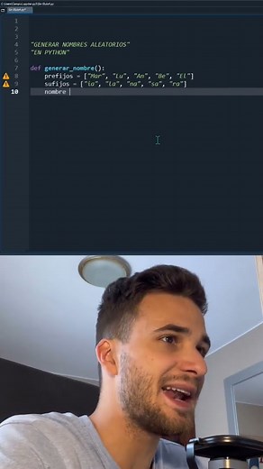 Genera Nombres Aleatorios en Python Rápidamente! 🐍✨