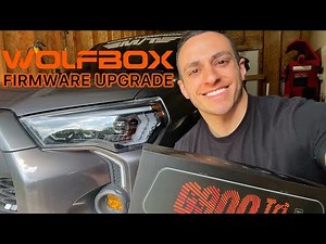 How to Upgrade the Firmware on your Wolfbox Dash Cam, feat. the G900 TriPro Bumper Version!
