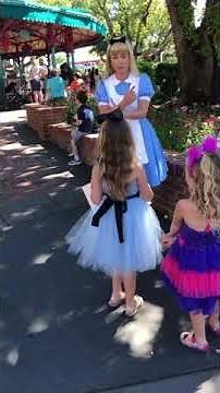 Meeting Alice at Disney World! April 2019